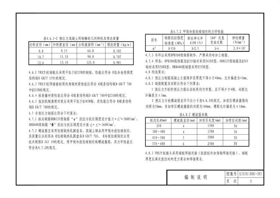 Q321183 JH001-2015先张法预应力实心的方桩_第5页