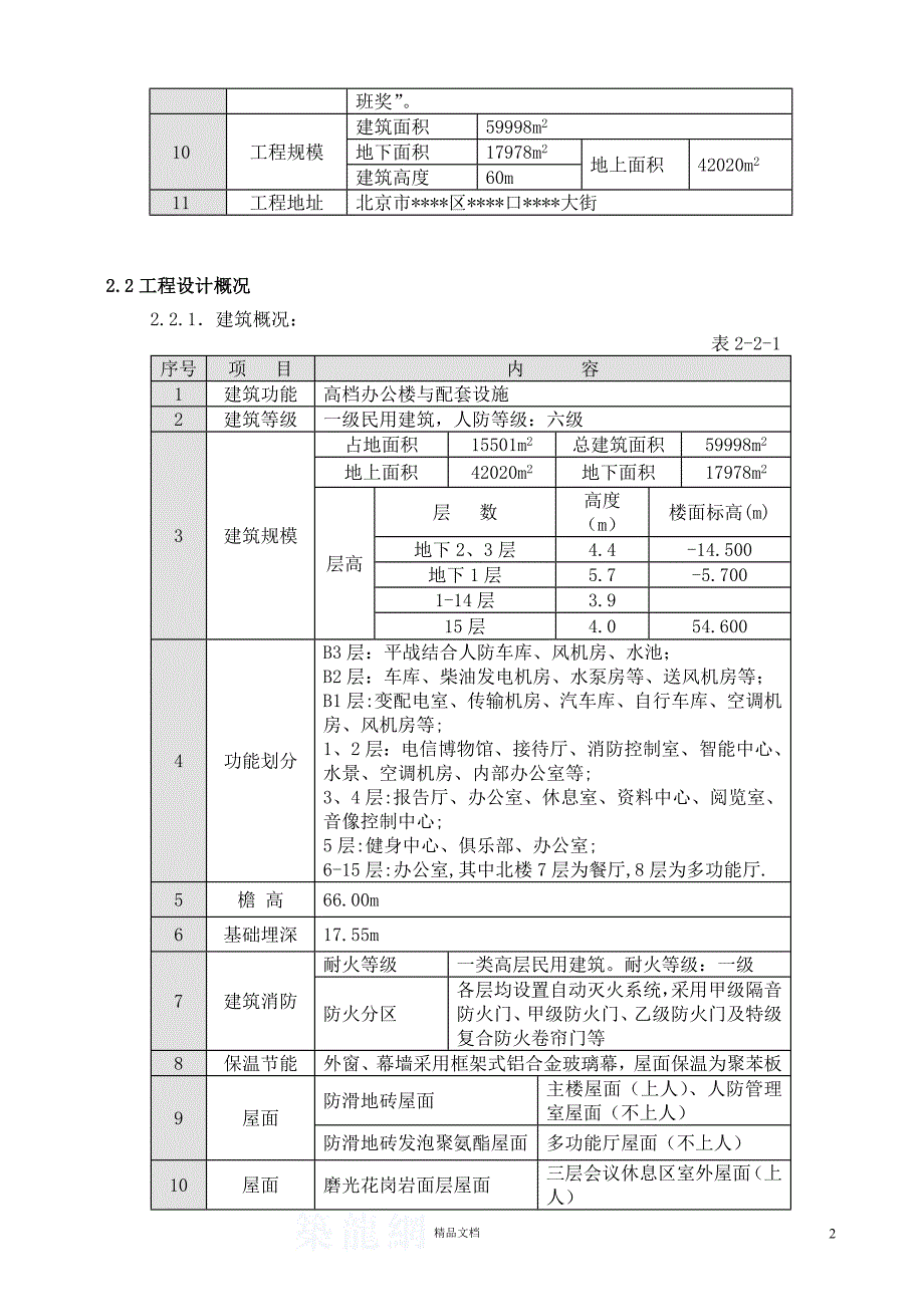 北京某综合高层办公楼装修施工【GHOE】_第2页