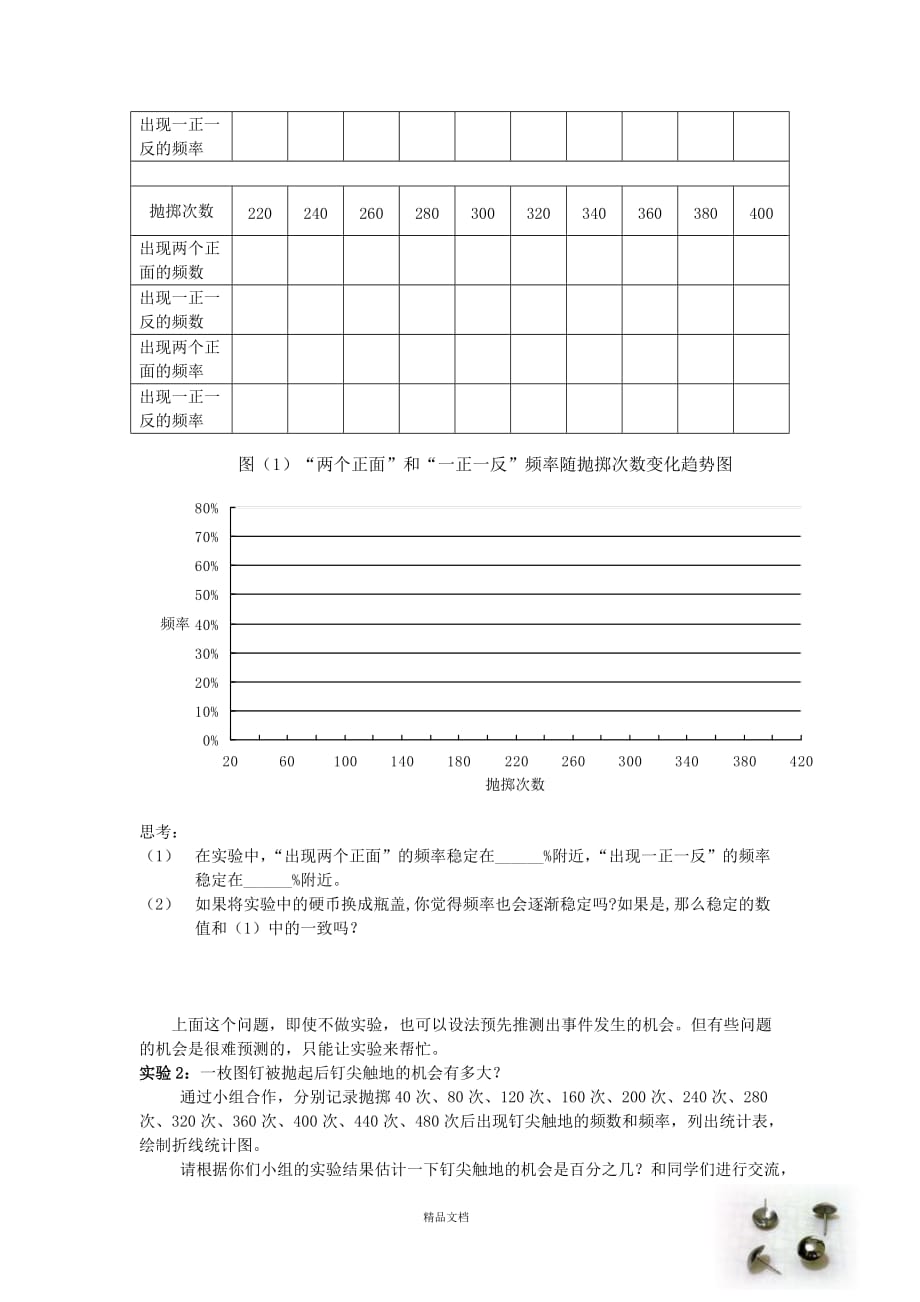 25.1导学案__在反复实验中观察不确定现象【GHOE】_第2页