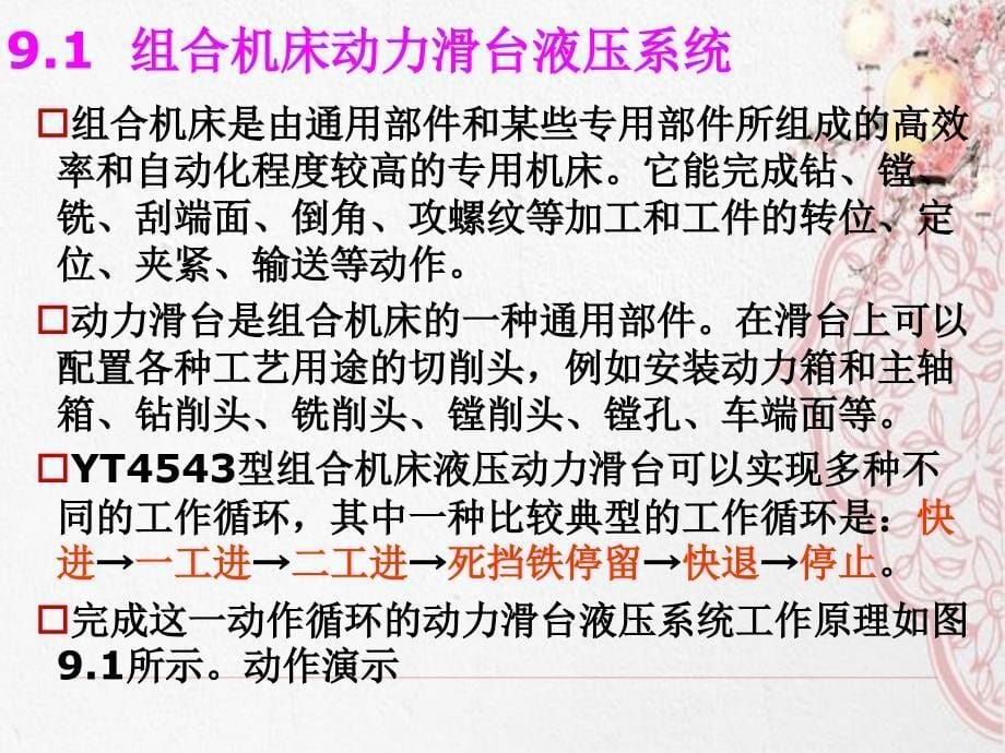 《液压和气压传动》第九章典型液压传动系统_第5页