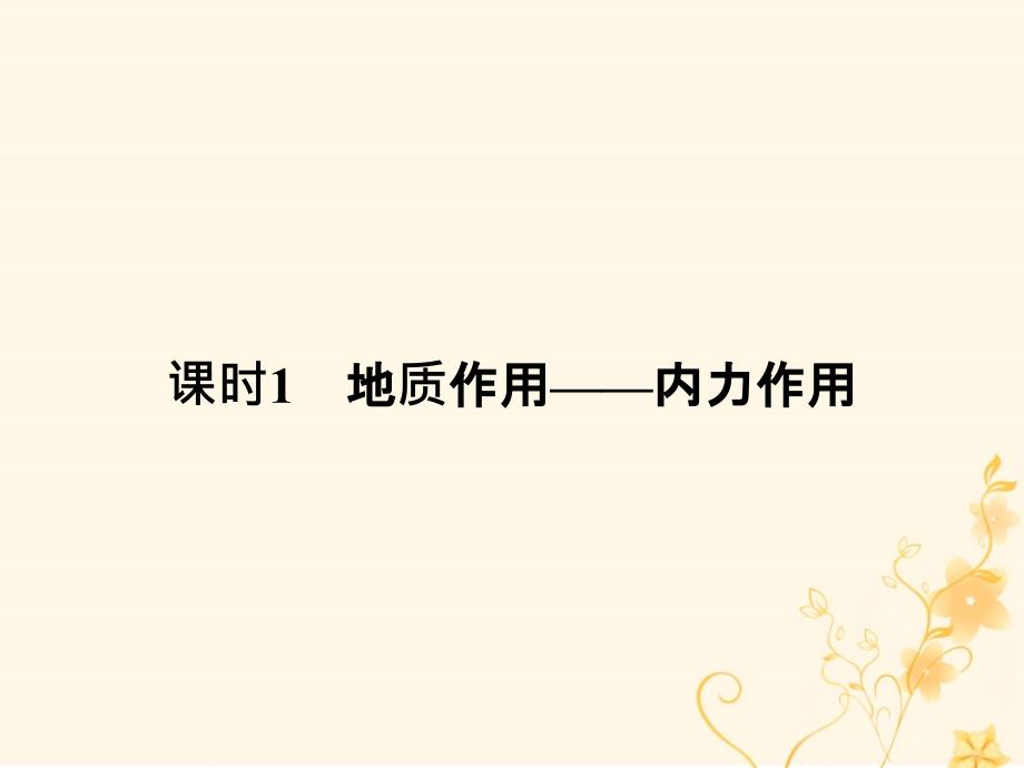 2019学年高中地理 第二章 地球上的大气 第三节 地壳的运动和变化 课时1 地质作用——内力作用课件 新人教版必修1教学资料_第2页