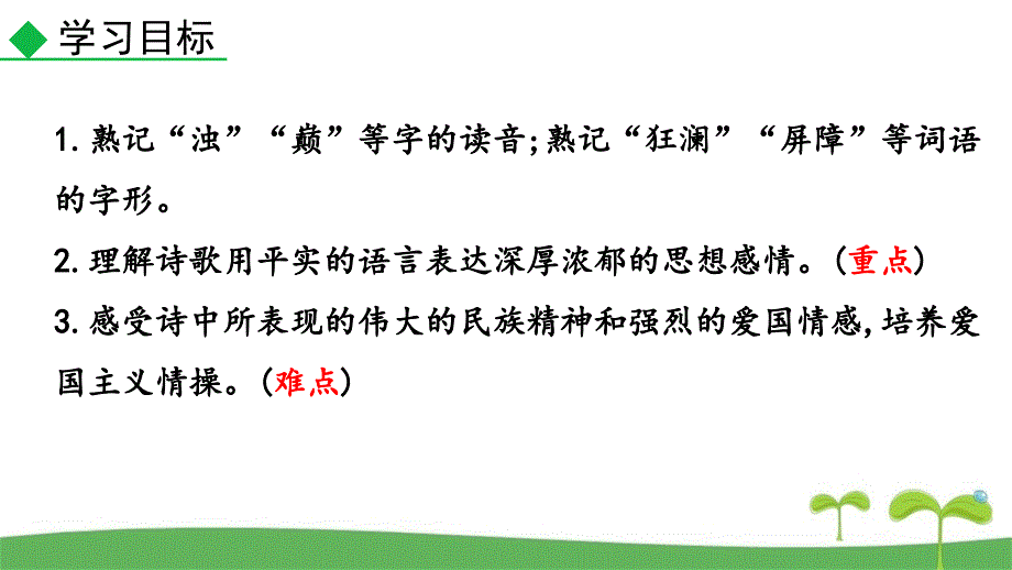 部编版七年级语文下册5 黄河颂_第4页