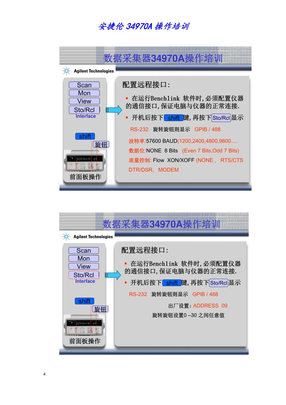 安捷伦34970A操作使用培训_第4页