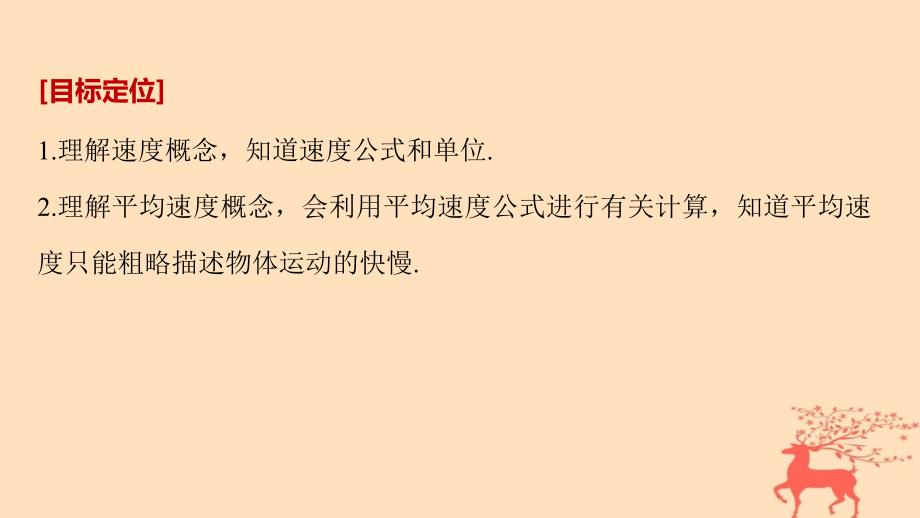 2019学年高中物理 第1章 怎样描述物体的运动 1.2 怎样描述运动的快慢课件 沪科版必修1教学资料_第2页