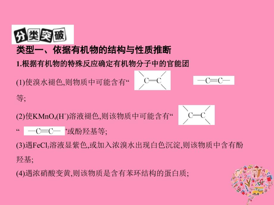 2019版高考化学一轮复习 专项突破四 有机合成与推断综合题的突破策略课件真题考点解析_第3页