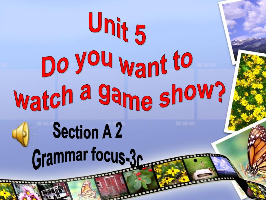 Unit5_Do_you_want_to_watch_a_game_showSectionA_Grammar_focus_第1页