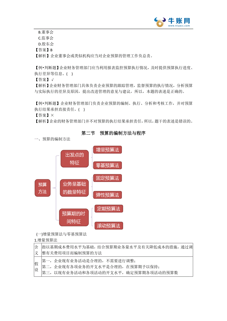 中级会计师中级财务管理课件—中级财管第三章-预算管理_第4页