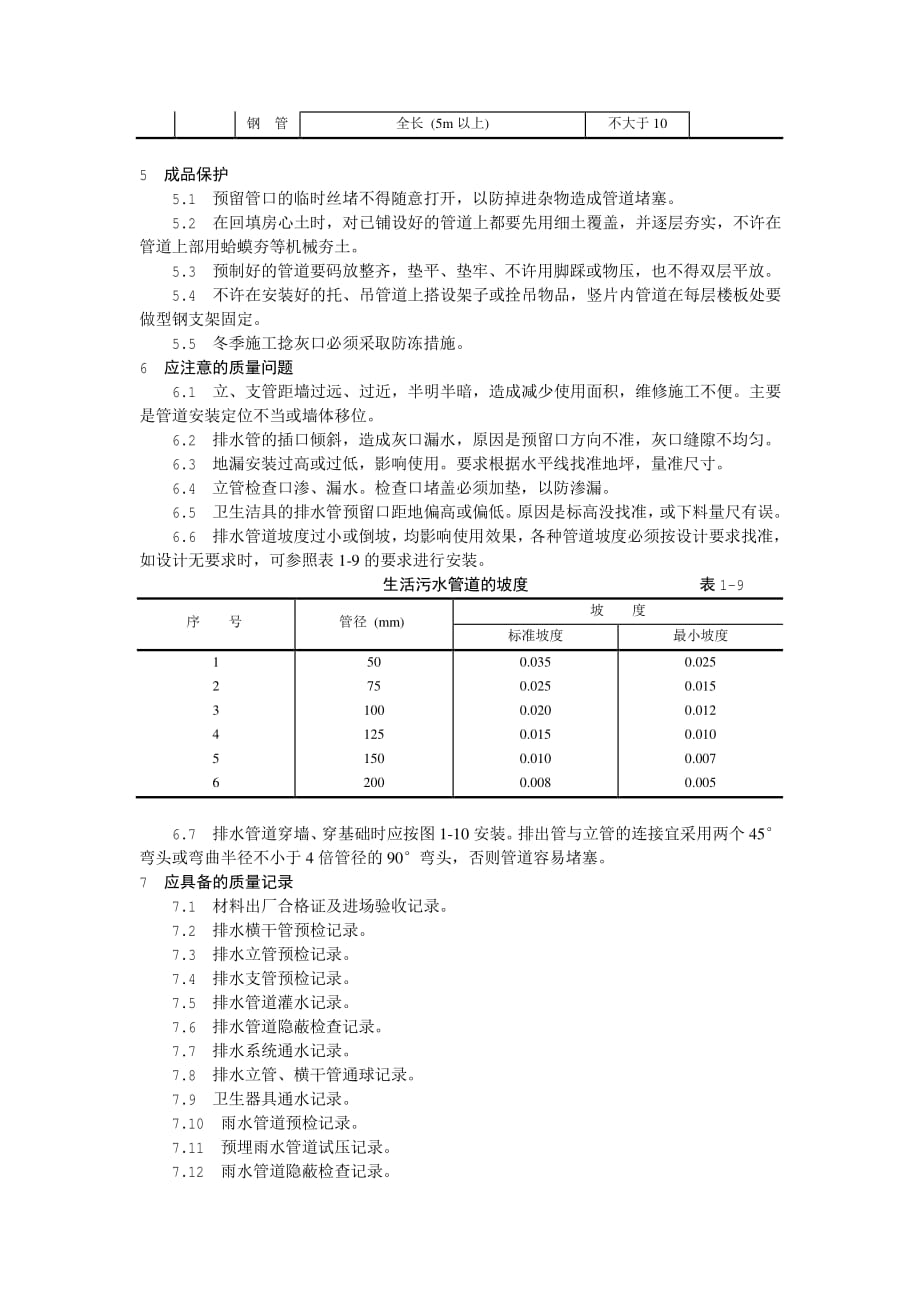 【建筑工程+施工技术】003室内铸铁排水管道安装工艺【施工工艺684种】【GHOE】_第4页