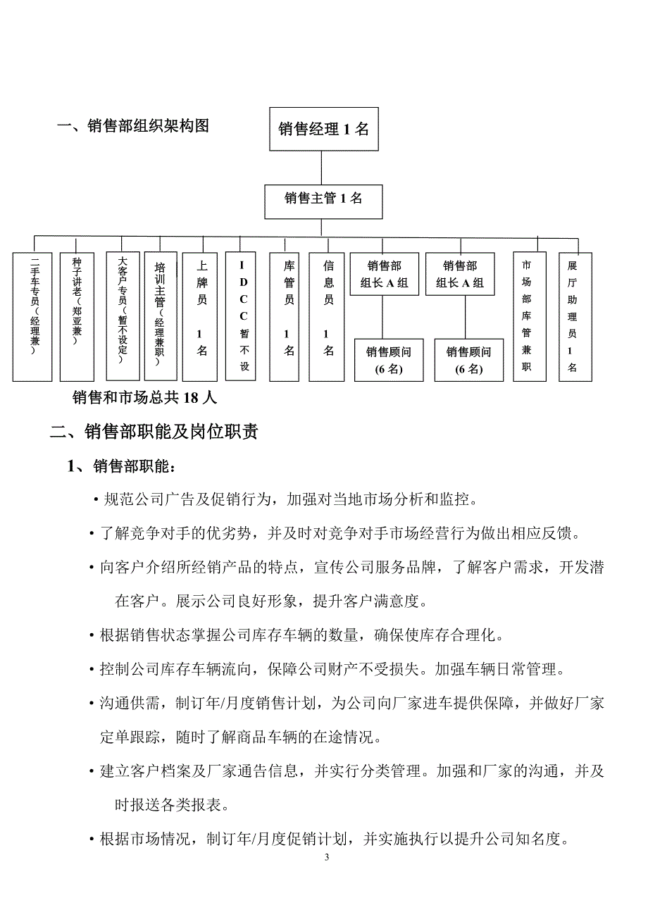 完整汽车4S店销售管理制度_第3页