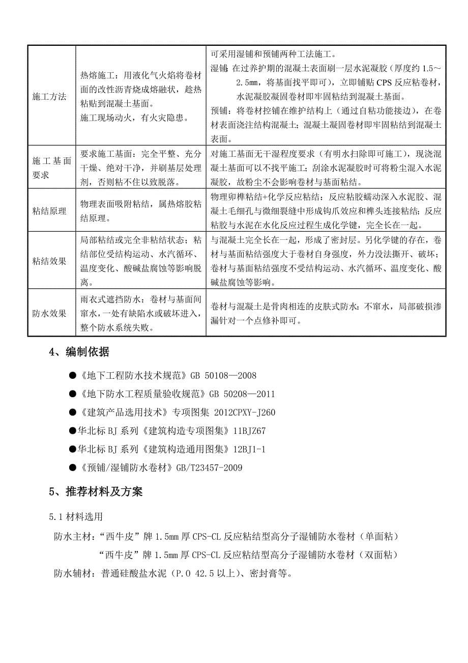 地下室防水推荐金雨伞概要_第5页