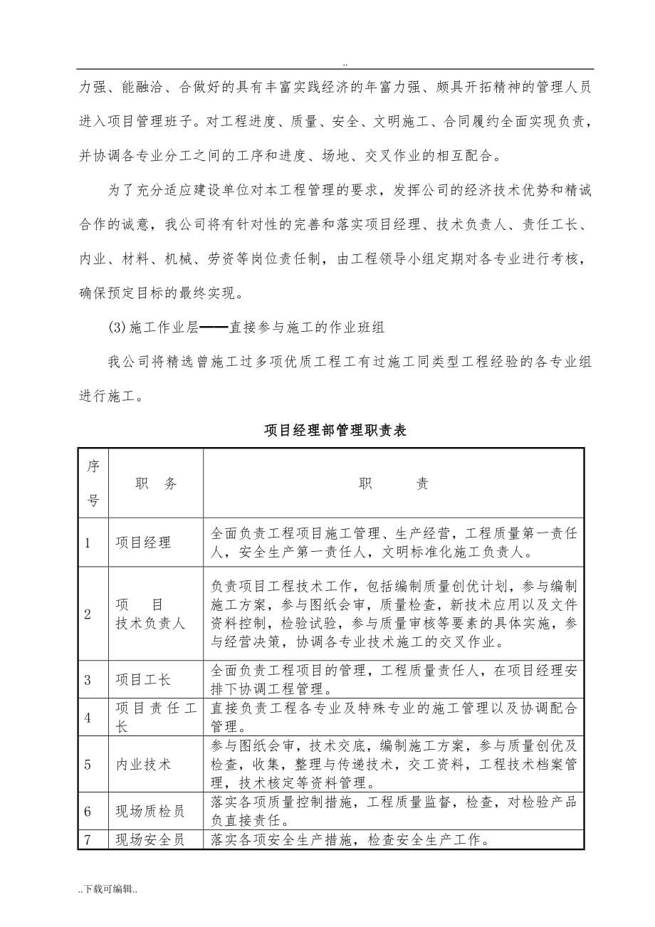 棚户区改造项目工程施工组织设计_第5页