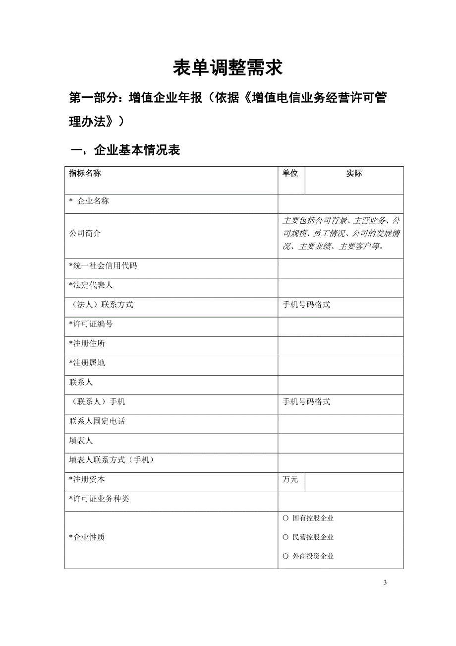 2018年度增值企业年报空表单(仅供参考,以在线填写表单为准)(1)_第3页