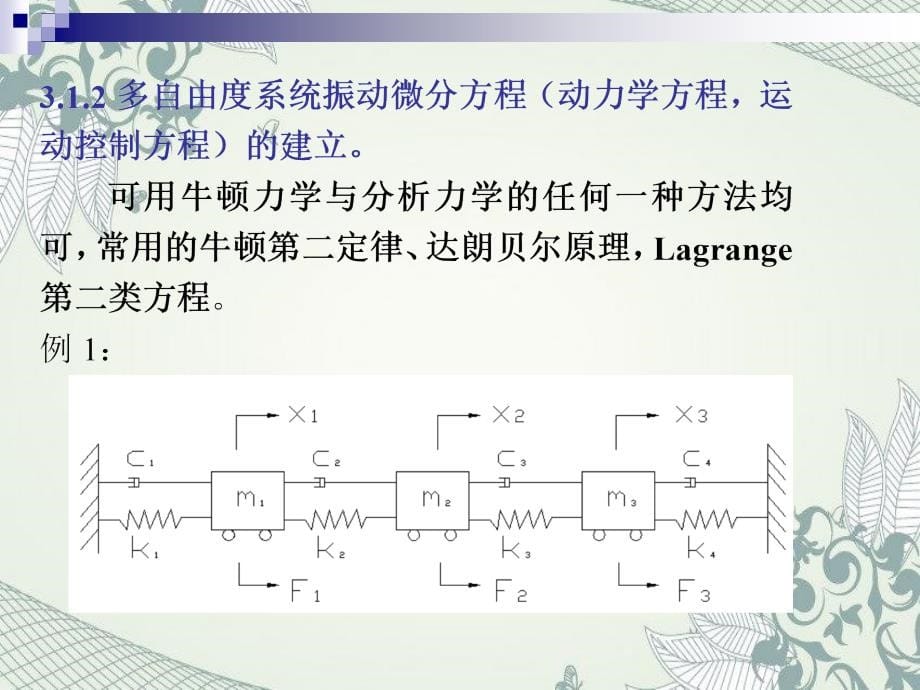 结构动力学理论第三章多自由度系统振动_第5页