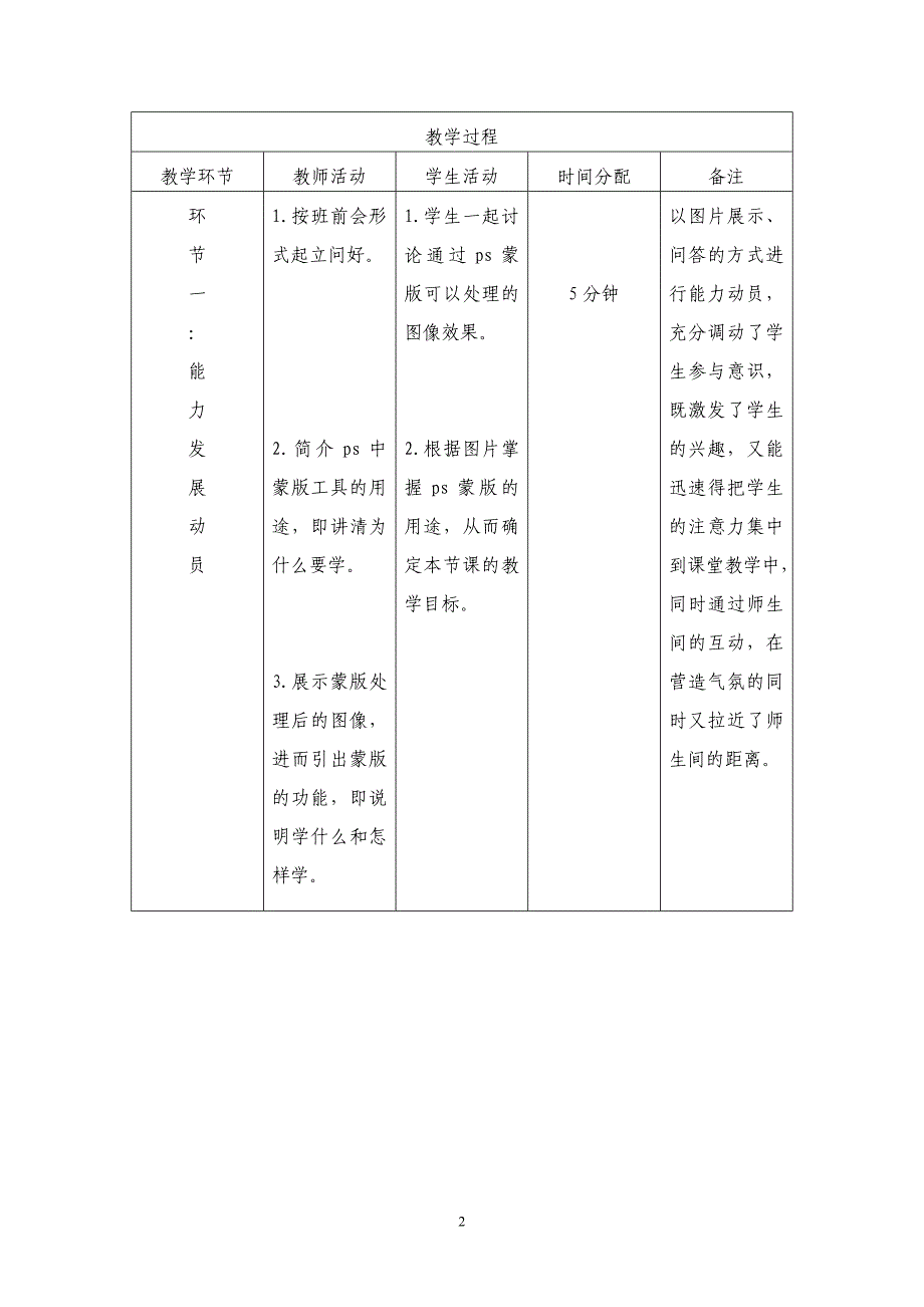 ps蒙版—五环四步教案_第2页