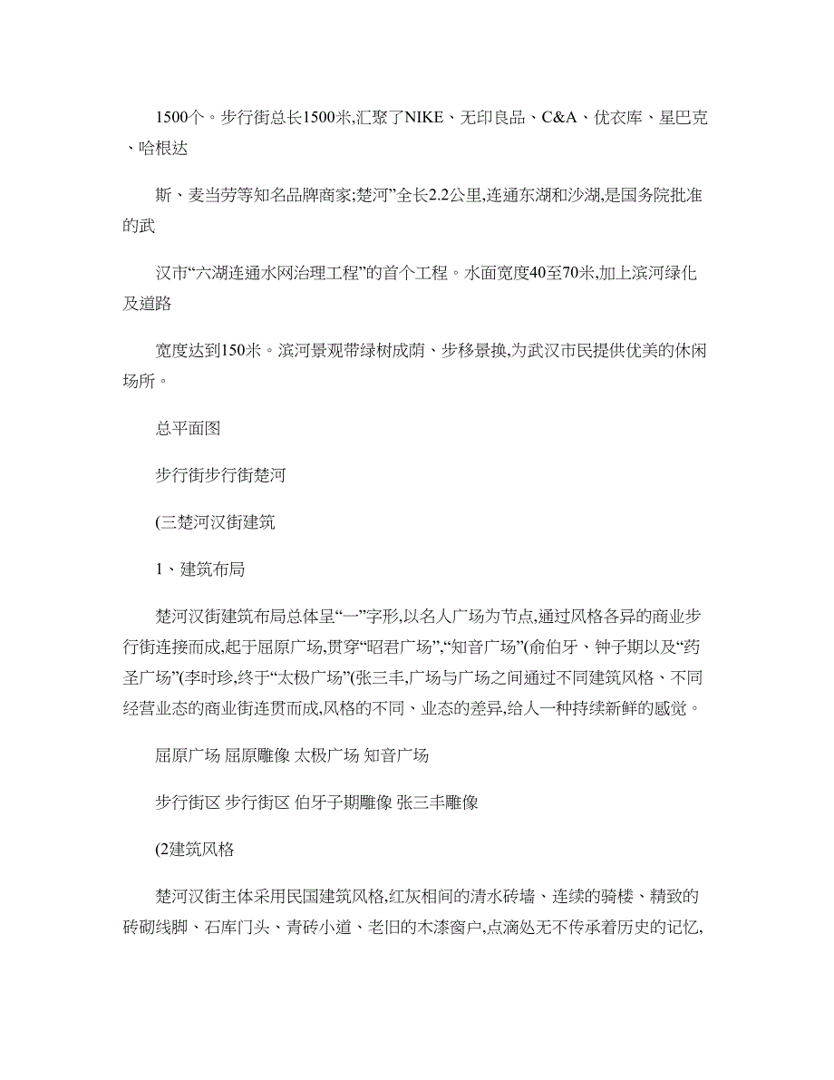 楚河汉街详细调研图文精_第2页