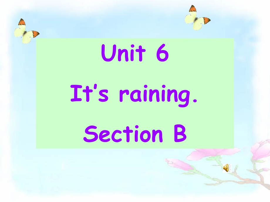 Unit 6 It27s raining Section B(3a-4)_第2页