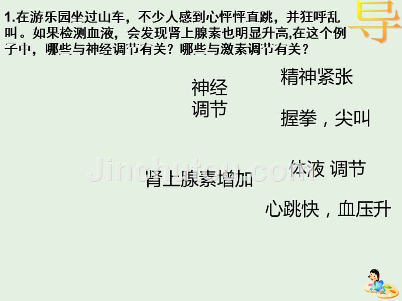 江西省吉安县第三中学高中生物第一章人体的内环境与稳态2.3神经调节与体液调节的关系第1课时课件新人教版必修320190323191_第3页