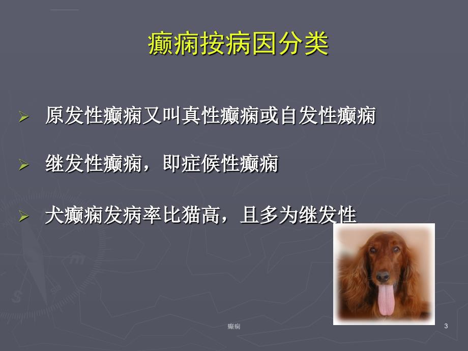 2019犬猫癫痫及其控制与治疗.ppt课件_第3页