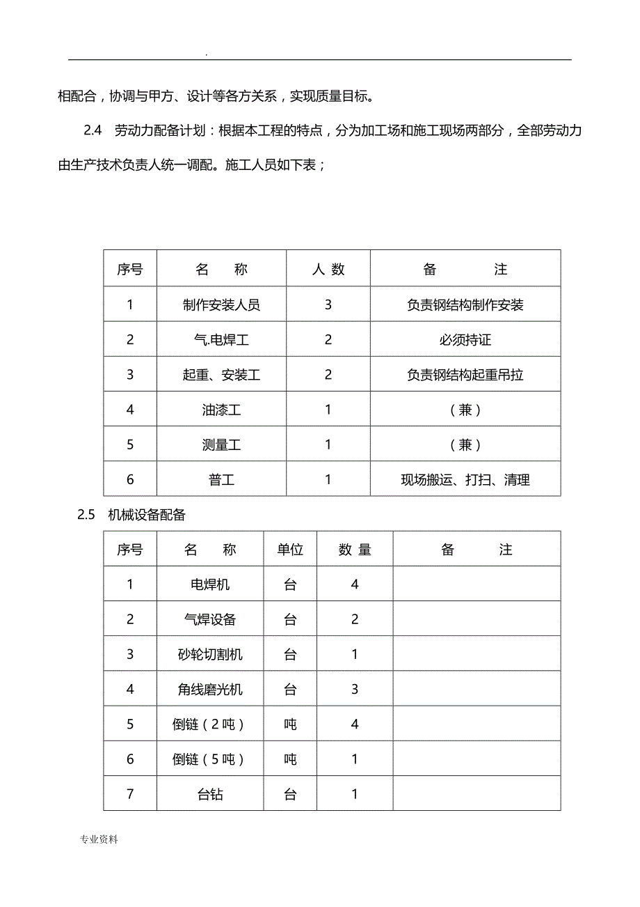 楼梯钢结构施工方案9_第4页