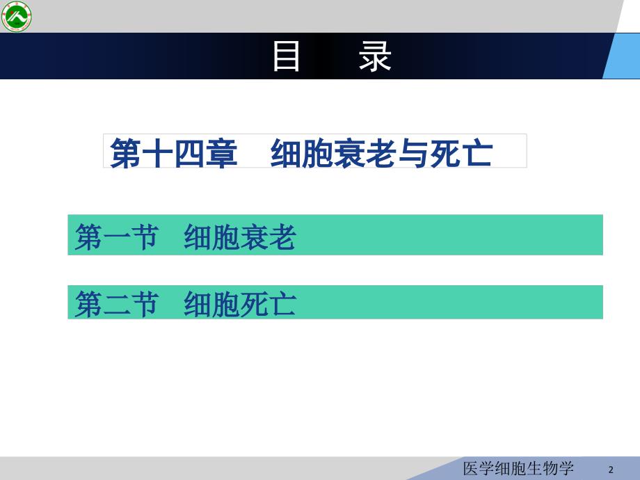 细胞生物学-第十四章 细胞衰老与死亡（一）_第2页