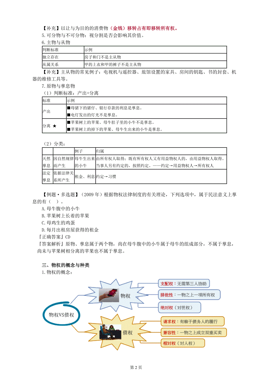 注会会计2017第三章物权法_第2页