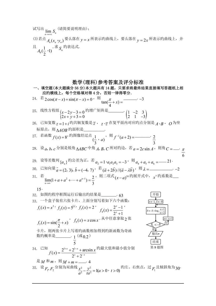 上海七宝中学等七校2019高三3月联考试题-数学理_第5页