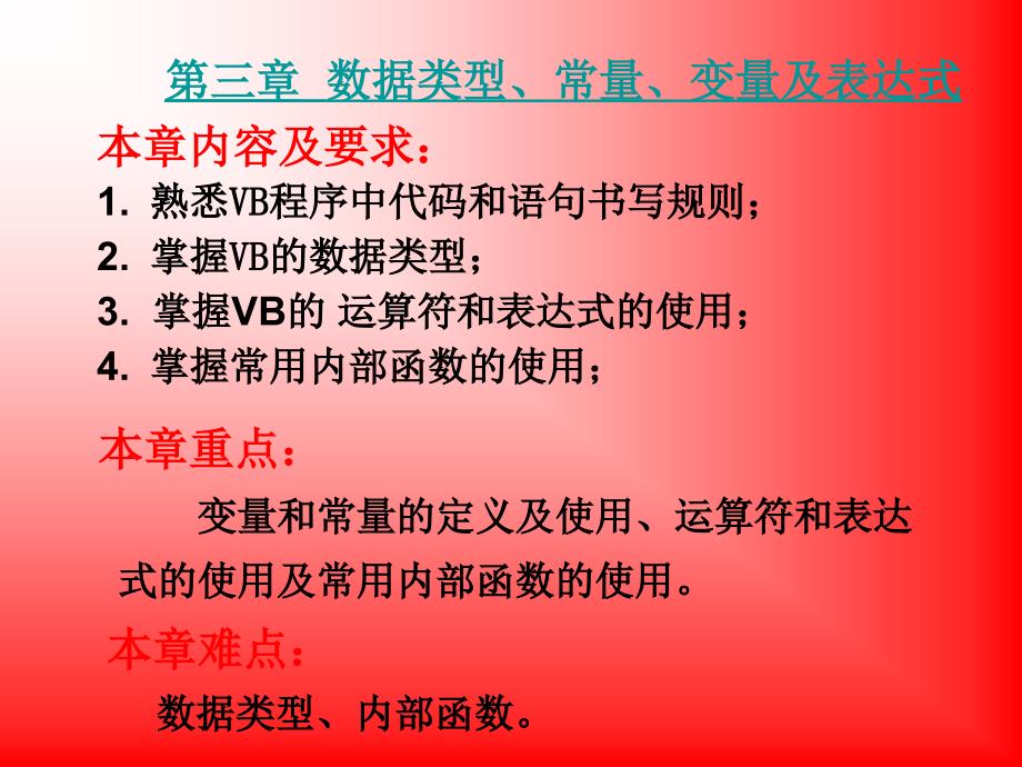 VB编程讲义第三章数据类型_第1页