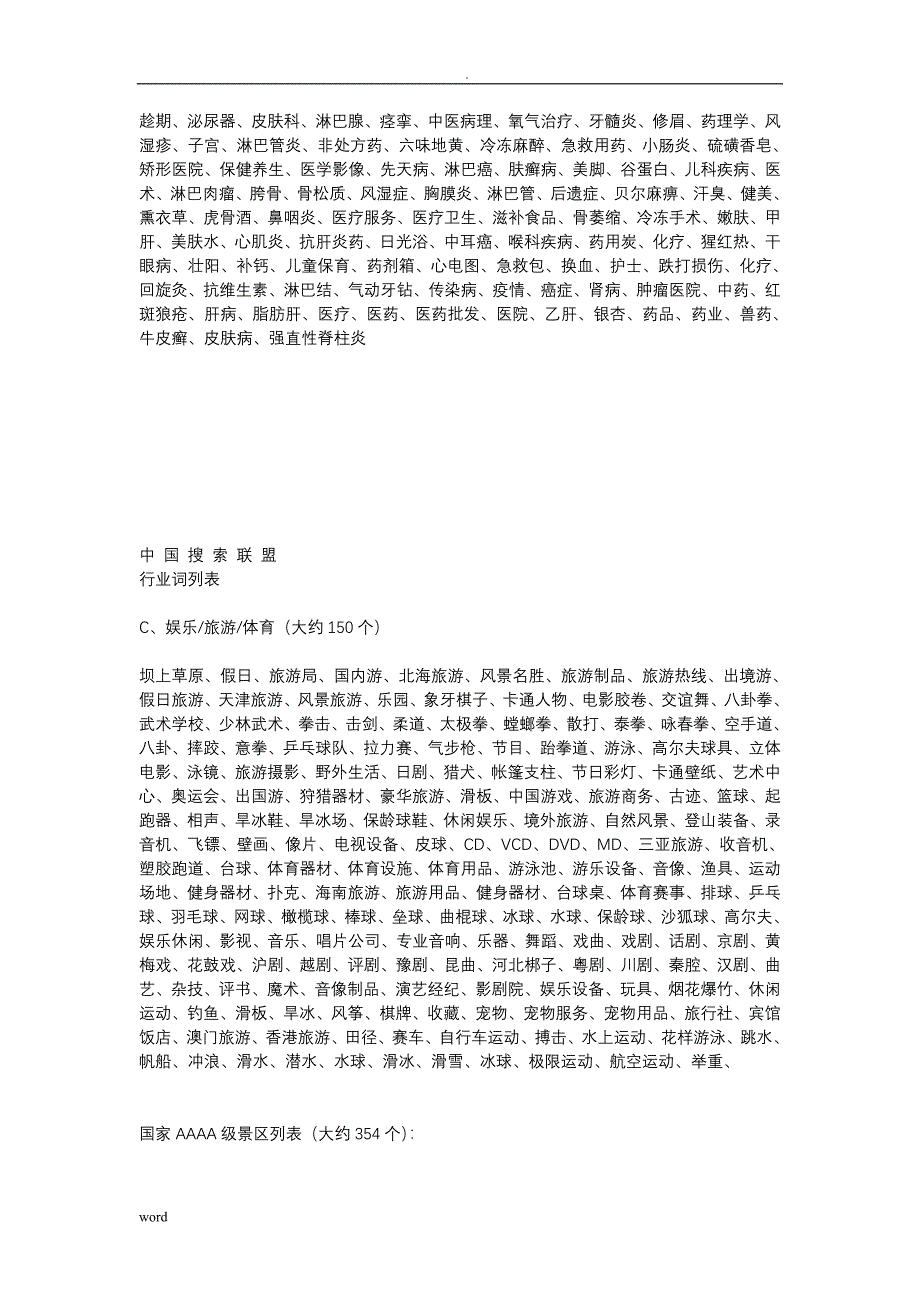 行业关键词列表大全_第3页