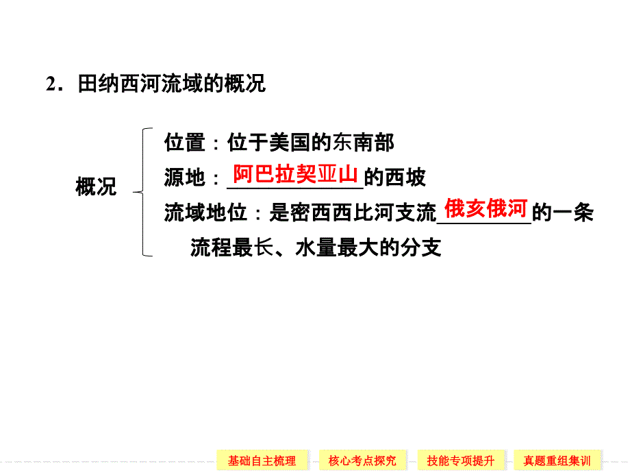 流域的综合开发_以美国田纳西河流域为例(高中三年级第一轮复习)_第3页