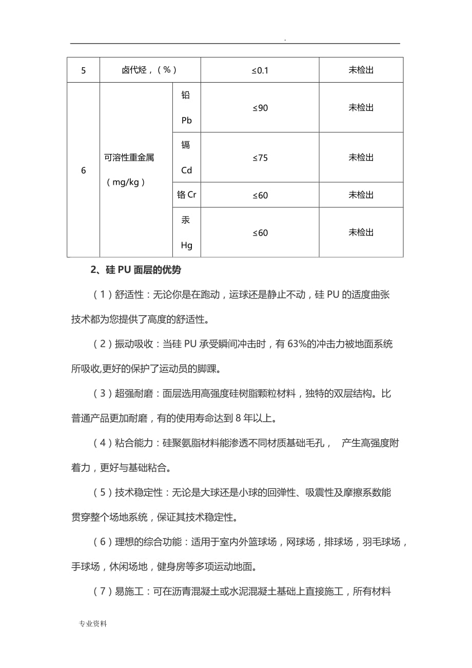 硅PU篮球场施工组织设计_第3页