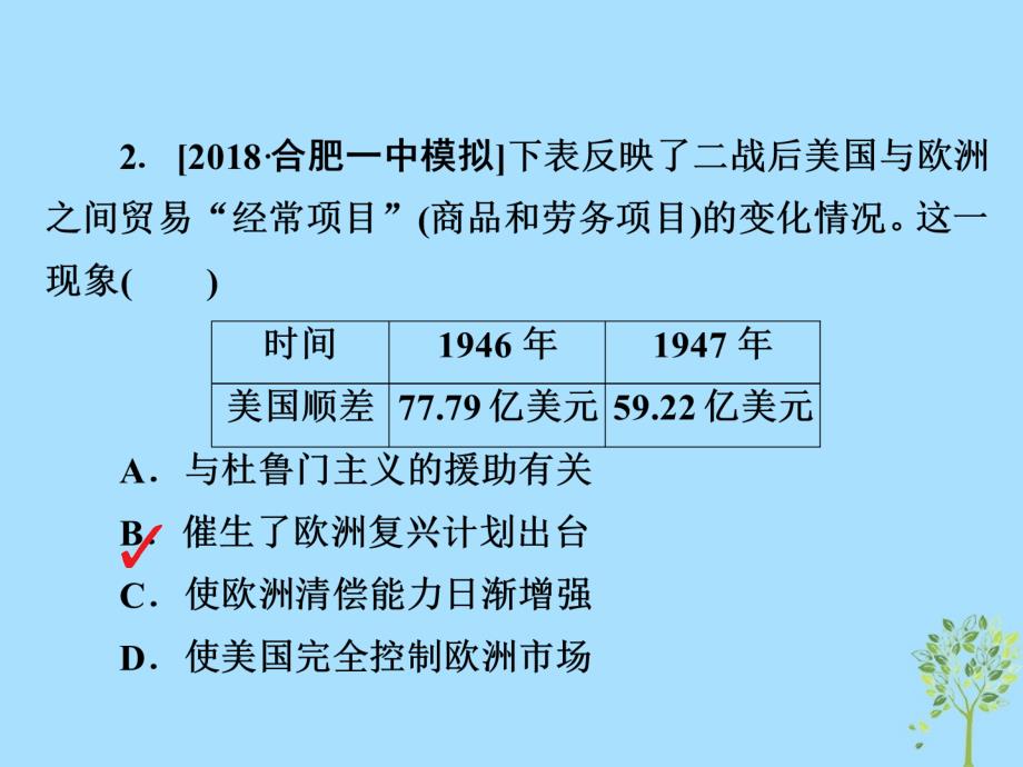 2019版高考历史一轮复习 15-1 习题课件教学资料_第4页