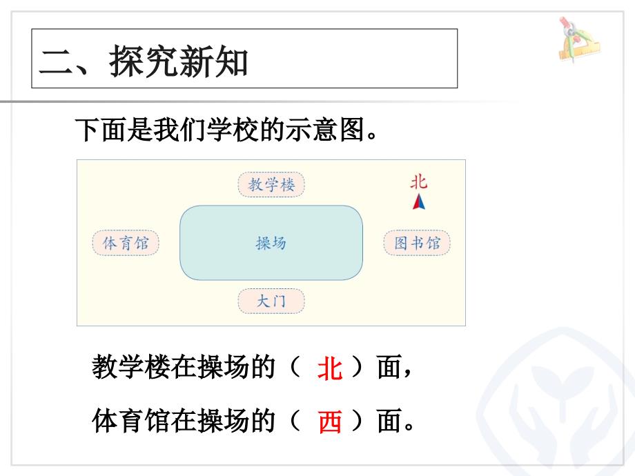 2015人教版_三年级数学下册_位置与方向例2课件_第4页