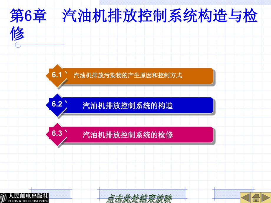 第6章汽油机排放控制系统构造与检修_第1页