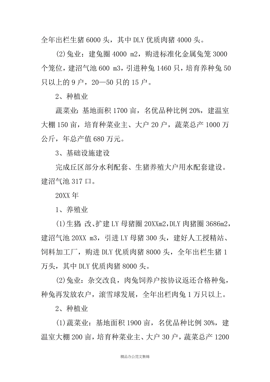 ＸＸ村农业产业化建设项目实施方案_第4页