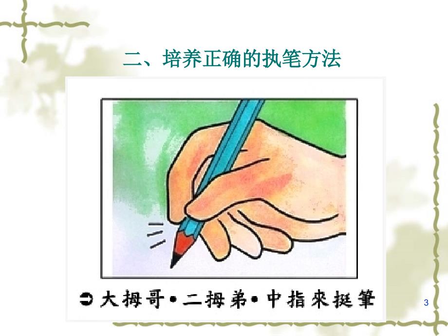 小学写字入门教学指导PPT课件_1_第3页