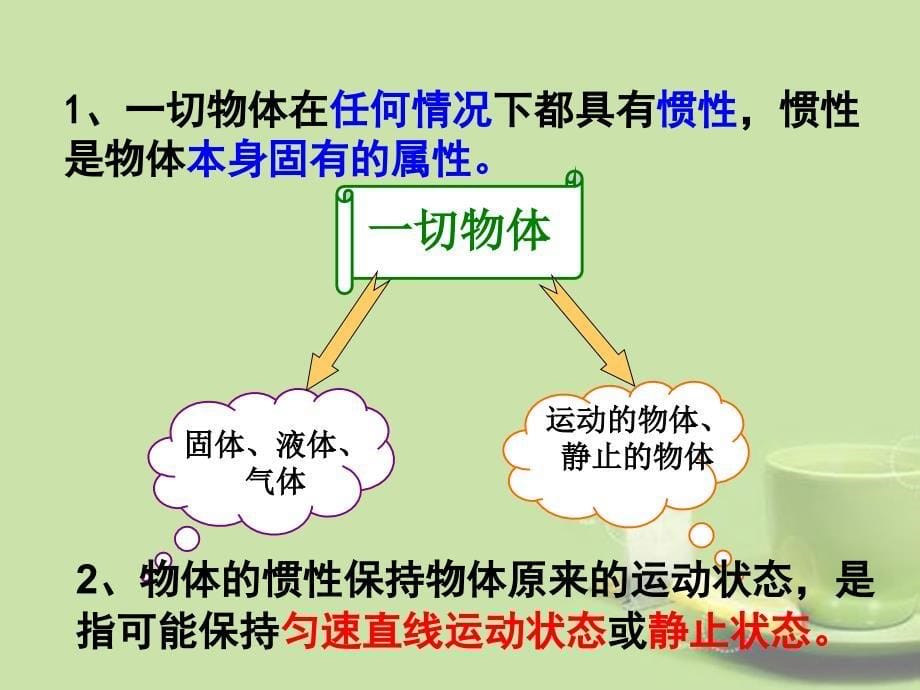 七年级科学下册《第二章 运动和力》2.7牛顿第一运动定律课件2 浙教版_第5页