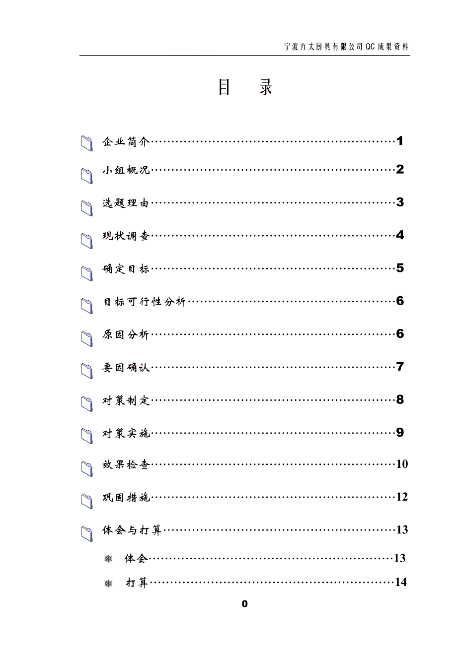 某某厨具有限公司QC成果资_第1页