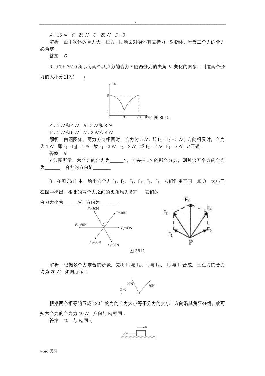 力合成分解_第5页