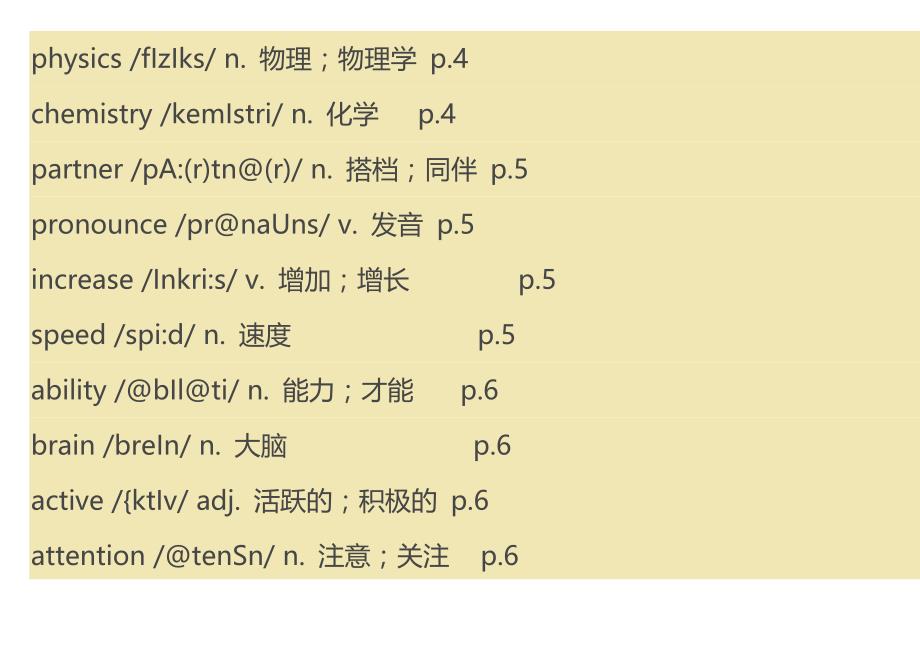 人教版英语初三全一册所有单词汇总WordsandExpressio_第3页