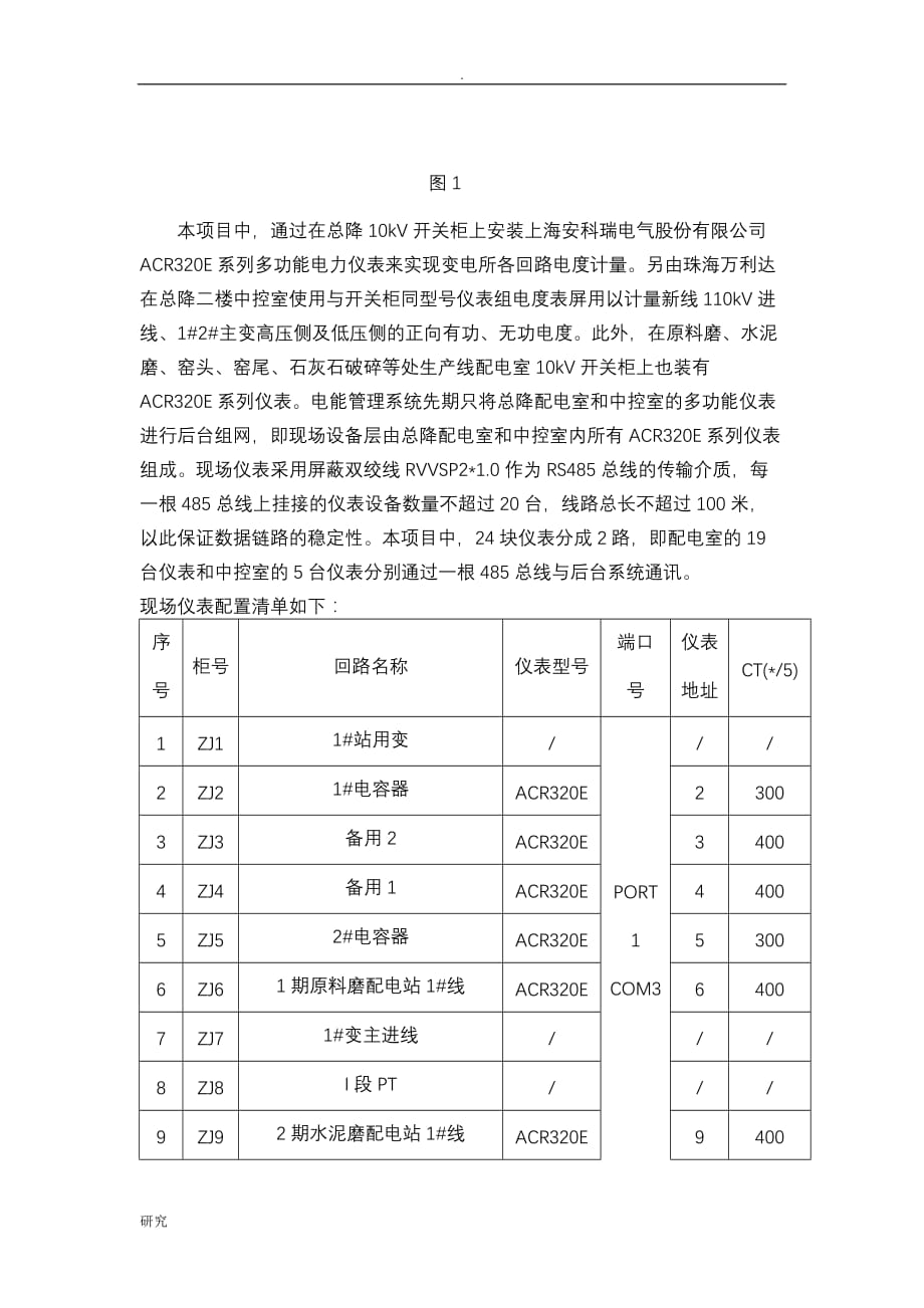 电能管理系统在中材萍乡水泥4500吨生产线改造上的应用_第4页