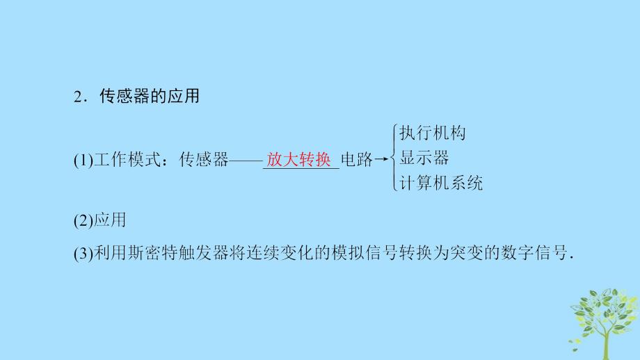 2019学年高中物理 第三章 传感器章末复习课课件 教科版选修3-2教学资料_第4页