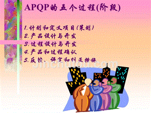 【精编】APQP培训课件
