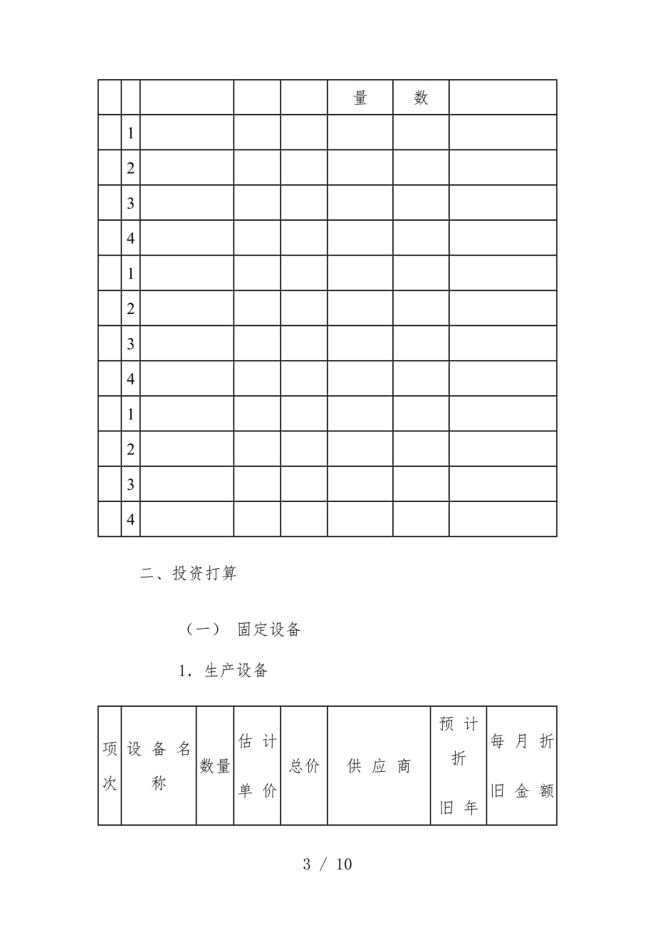 新项目策划开发计划( 6页)_第3页