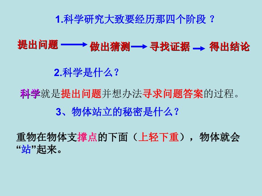 三年级科学上册各单元整理与复习重点2_第3页