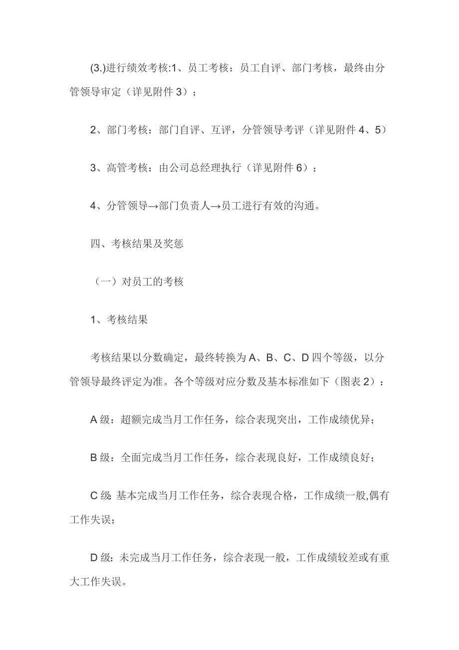 公司员工绩效考核办法与薪酬管理制度设计_第3页