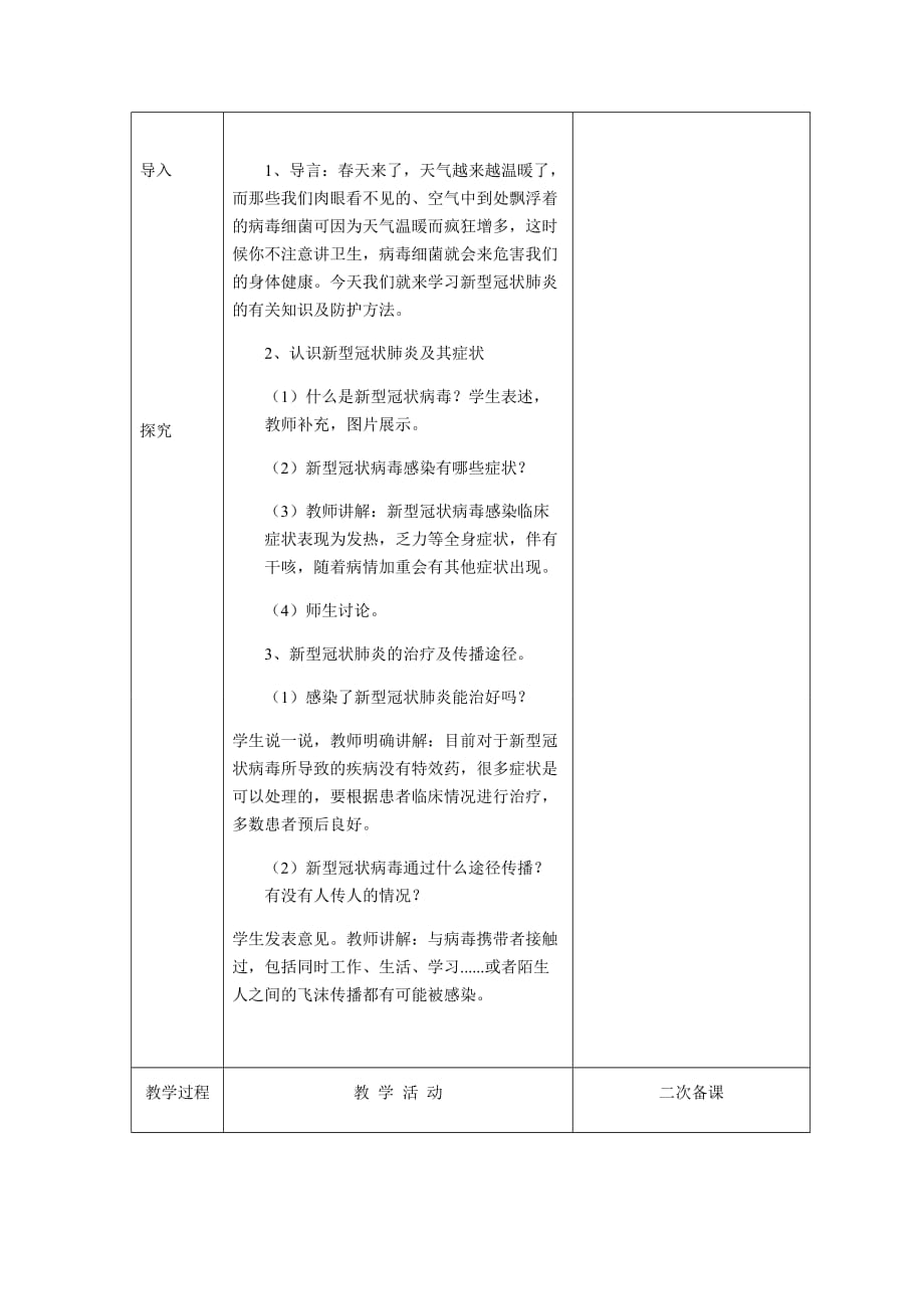 预防新型冠状肺炎 第3课时_第2页