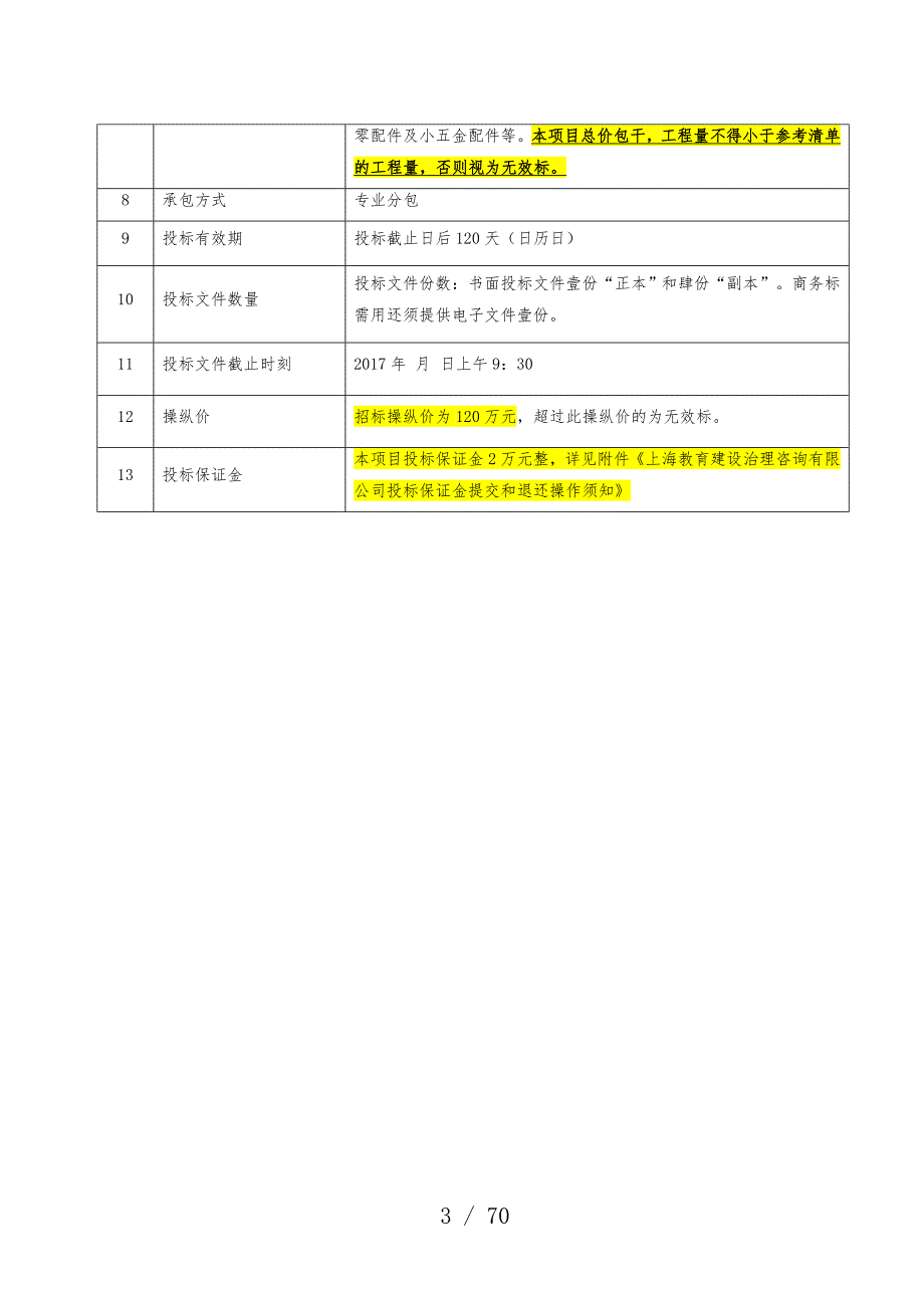 公寓项目策划太阳能系统工程招标文件_第4页