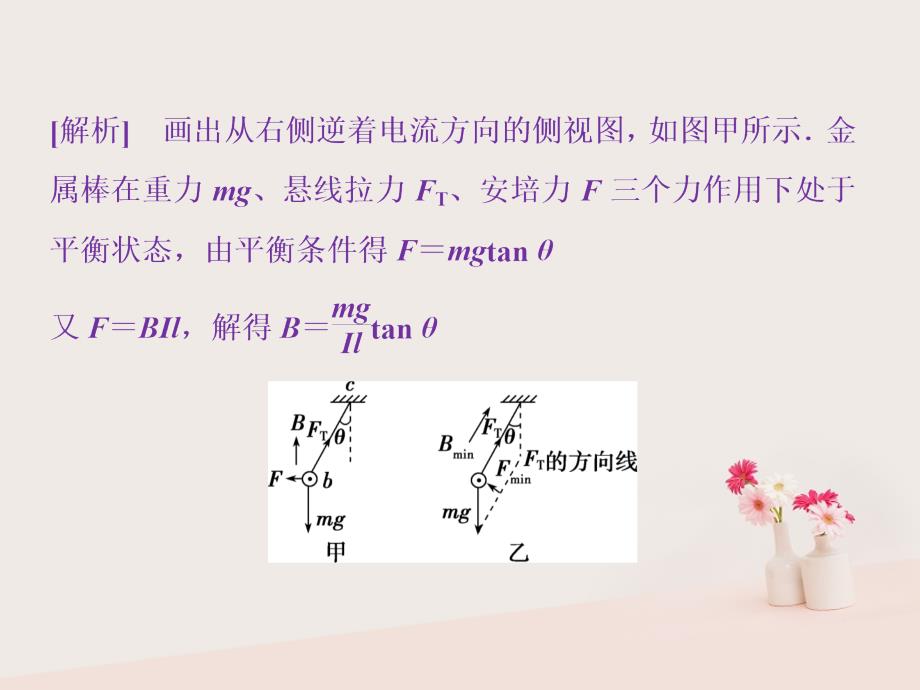 2019届高考物理一轮复习 第8章 磁场 5 章末热点集训课件 新人教版教学资料_第3页