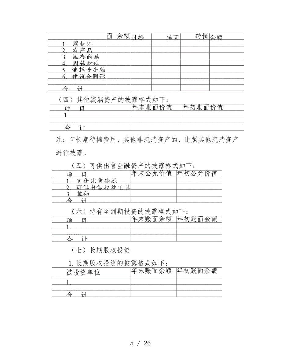 企业财务决算报表的汇编说明4_第5页