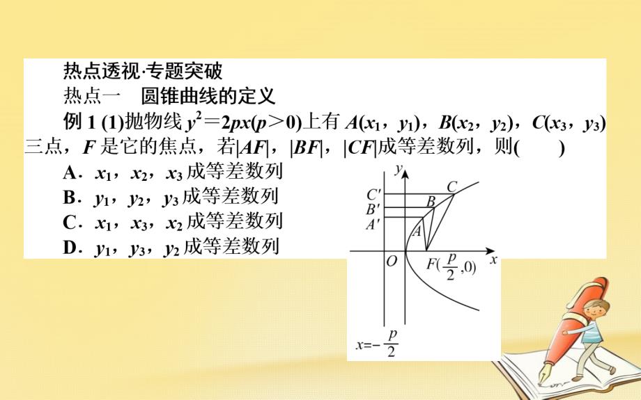 2017-2018学年高中数学 第二章 圆锥曲线与方程章末专题整合课件 新人教B版选修2-1_第2页